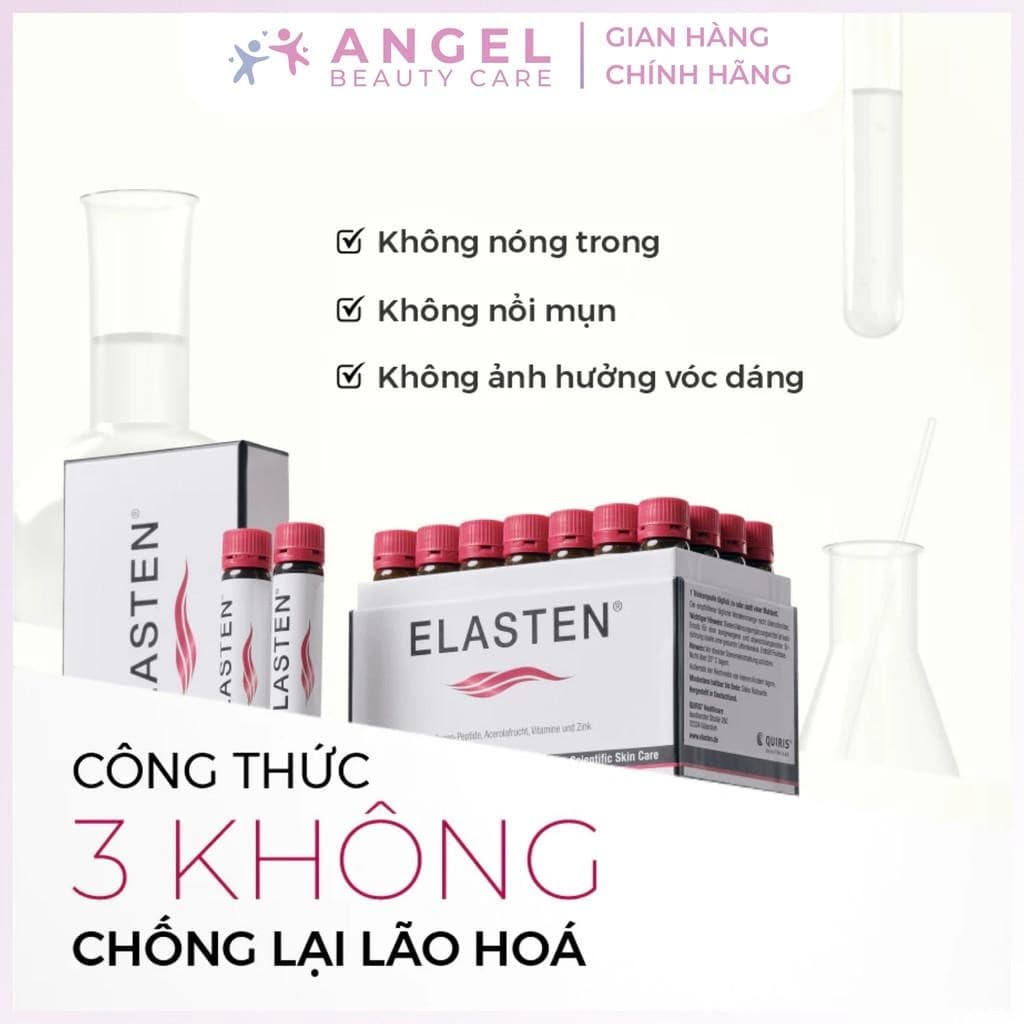 Angel Beauty Care Elasten Collagen 2500mg nước uống collagen dạng ống for Vẻ đẹp từ bên trong - gallery image 4
