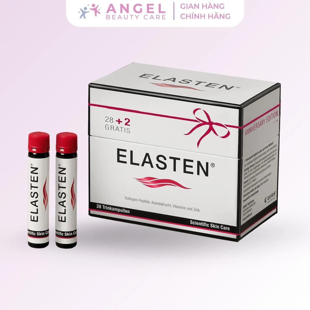 Angel Beauty Care Elasten Collagen 2500mg nước uống collagen dạng ống for Vẻ đẹp từ bên trong - gallery image 9