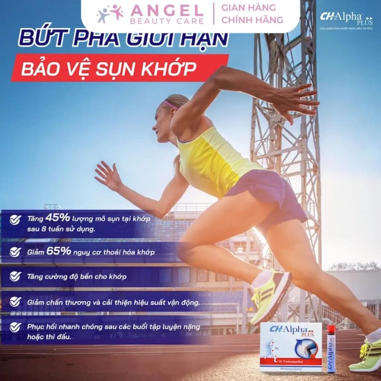 Angel Beauty Care CH-Alpha PLUS collagen sụn khớp dạng nước for Collagen vận động - gallery image 4