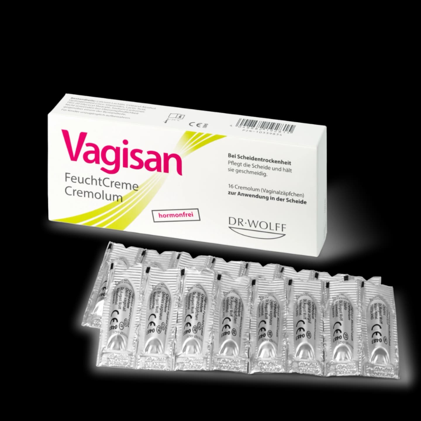 Angel Beauty Care Viên đặt dưỡng ẩm Vagisan FeuchtCreme Cremolum hỗ trợ giảm khô hạn for Chăm sóc phụ nữ - main product image