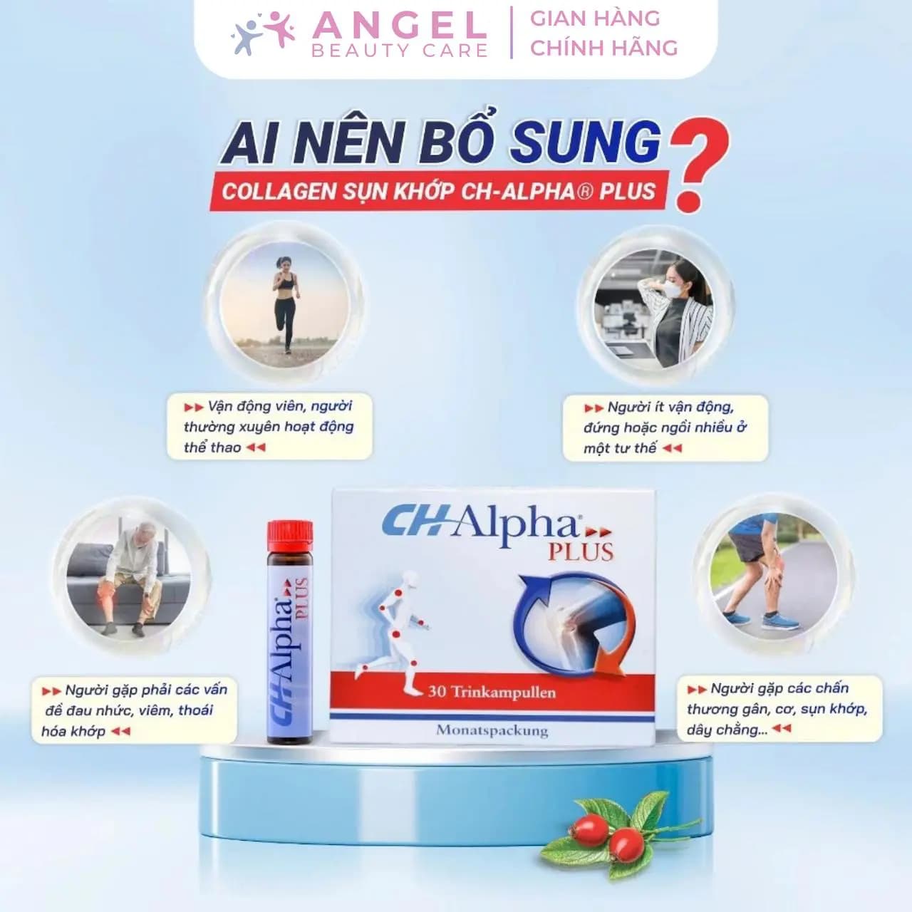 Angel Beauty Care CH-Alpha PLUS collagen sụn khớp dạng nước - journal detail image 3