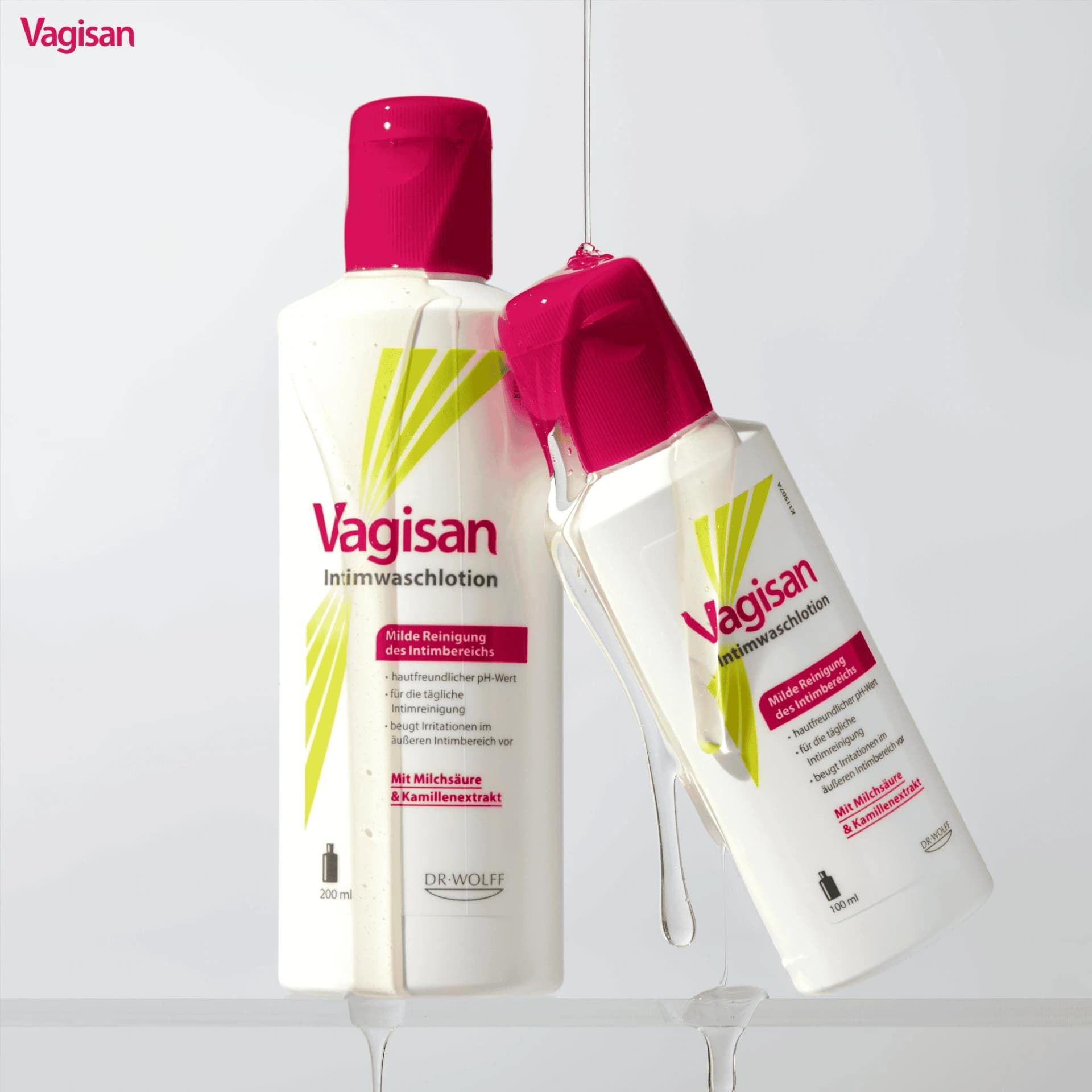 Angel Beauty Care Dung dịch vệ sinh phụ nữ Vagisan Intimwaschlotion for Chăm sóc vùng nhạy cảm - gallery image 3