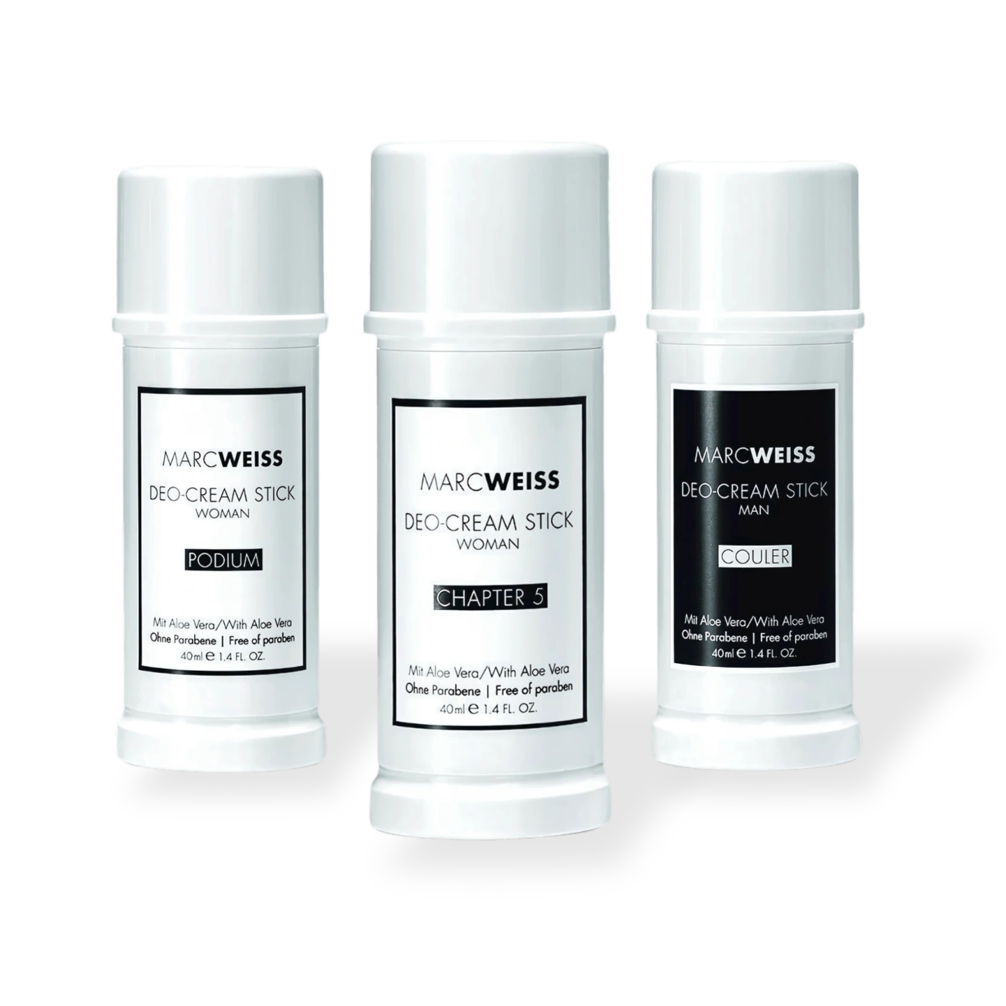Angel Beauty Care Marc Weiss Chapter 5 Cream Deo Stick 40ml for Tự tin cơ thể - main product image