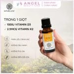 Vitamin D3K2 Kids Nature Love 20ml - Hình 2
